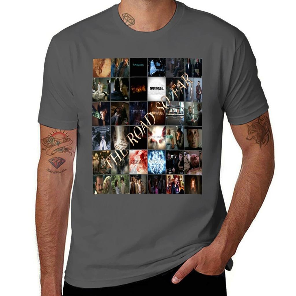 The Road So Far Tshirt Comfortable Workout Short Sleeve Shirt
