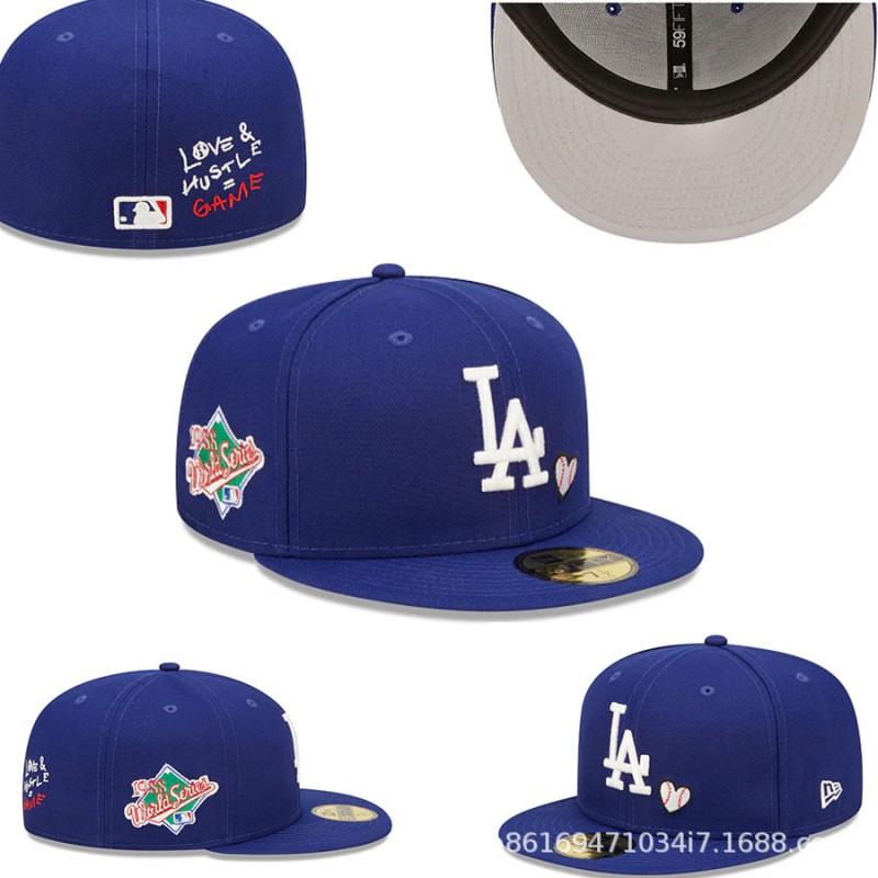 Unisex Wide Brim Baseball Cap Cotton Linen Adjustable-Free Hip Hop Snapback Sun Hat NY Style Flat Visor