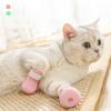 Pet Cat Claw Cover Anti-Scratch Cat Boots Bath Washing Nails Foot Cover Pet Paw Protector Cat Shoes 4pcs/set Boots Pet Supplies