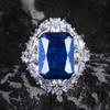 Sace Gems Классический медный сплав циркон кольцо кулон ожерелье ювелирные наборы подарки для свадебной вечеринки