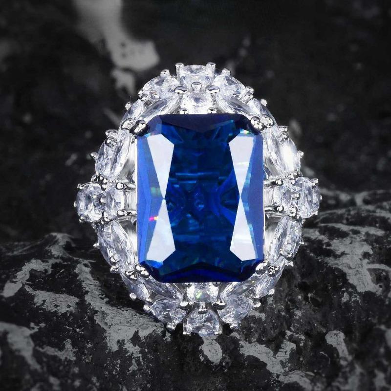 Sace Gems Классический медный сплав циркон кольцо кулон ожерелье ювелирные наборы подарки для свадебной вечеринки