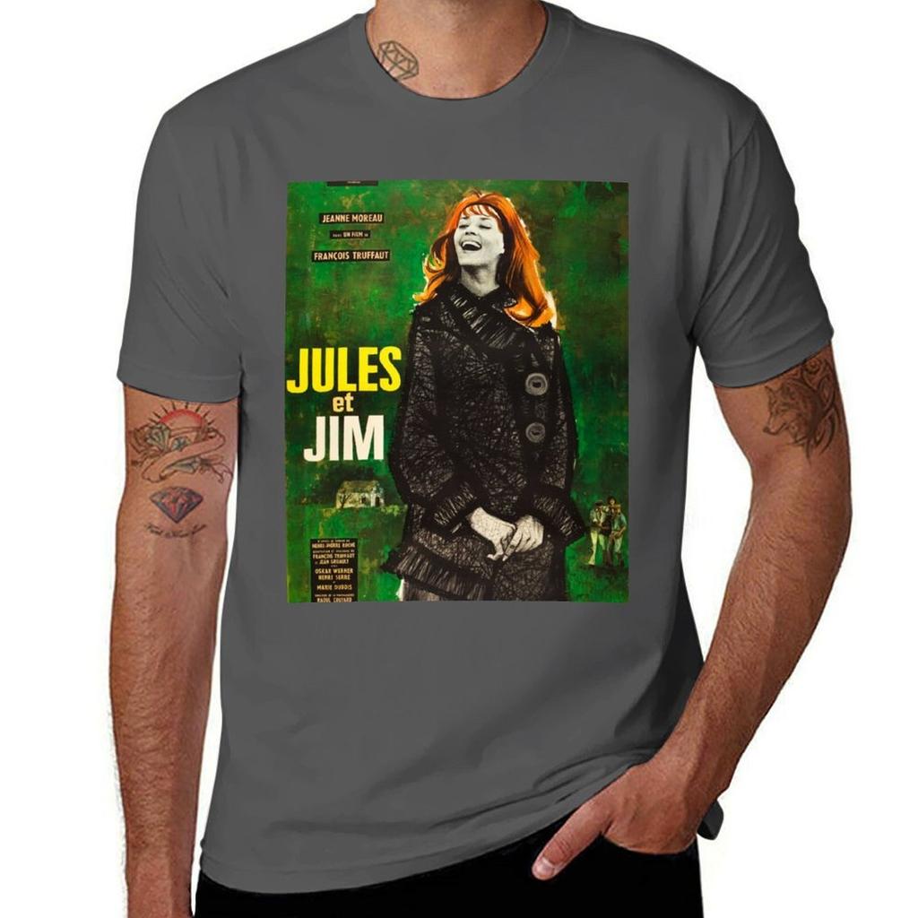 Jules et Jim TShirt Creative Graphic Tee Shirt