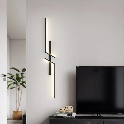 Современный светодиодный настенный светильник Минималистичный LED 13W-18W Свет Спальня Прикроватный Длинная полоса Настенные бра Гостиная Дом Внутреннее освещение