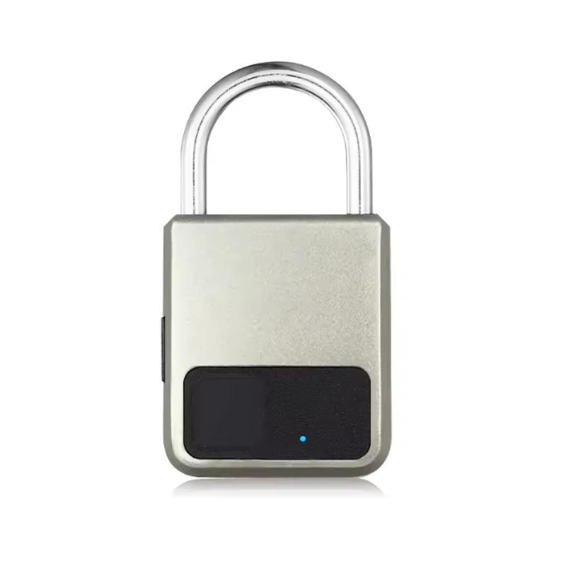 Портативный умный замок-навес с отпечатком пальца, противоугонный, с USB-зарядкой, водонепроницаемый, без ключа, мини-электронный замок для велосипеда, шкафчика в спортзале, багажа