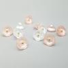 10pcs Creative Flower Shank Buttons Beautiful Five-petaled Flowers Acrylic Buttons Woman Apparel Sewing Accessories