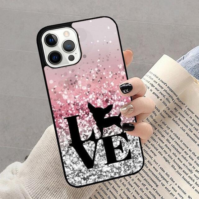 Осенний Чихуахуа Милая Собака Щенок коллаж Чехол для Телефона для iPhone 17 Air 16 16e 15 12 11 13 14 Pro Max Apple Plus