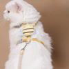 The Little Bee Cat Leash Is An I-shaped Adjustable Chest and Back Anti-escape Pet Leash