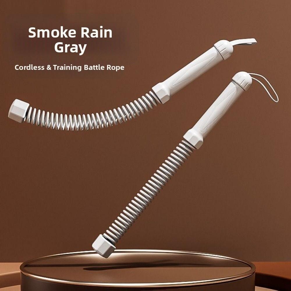 Беспроводная боевая веревка из нержавеющей стали, сменный пружинный рычаг, силовая веревка, упражнения, эспандер