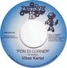 7inch Record VYBZ KARTEL - Pon Di Corner MAS309 Massive B 2008 US Reggae, Ska & Dub Used