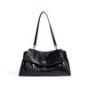 Fashion autumn and winter large-capacity messenger bag simple casual tote bag leather shoulder bag women's bag