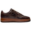 Nike Кеды для скейтборда Air Force 1 Low top Мужские Коричневые Черные Кроссовки II7090-222