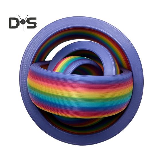 Игрушка-колечко для взрослых и подростков, вращающаяся спиннер для снятия стресса, для концентрации, снятия беспокойства, релаксации, EDC, настольная сенсорная игрушка