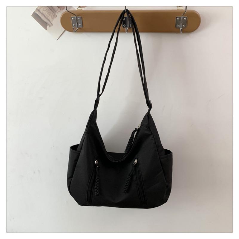 Высокоэстетичная модная сумка-тоут для通勤, большая вместимость, на плечо, женская, повседневная, для студенток колледжа, для занятий, широкая лямка, сумка через плечо