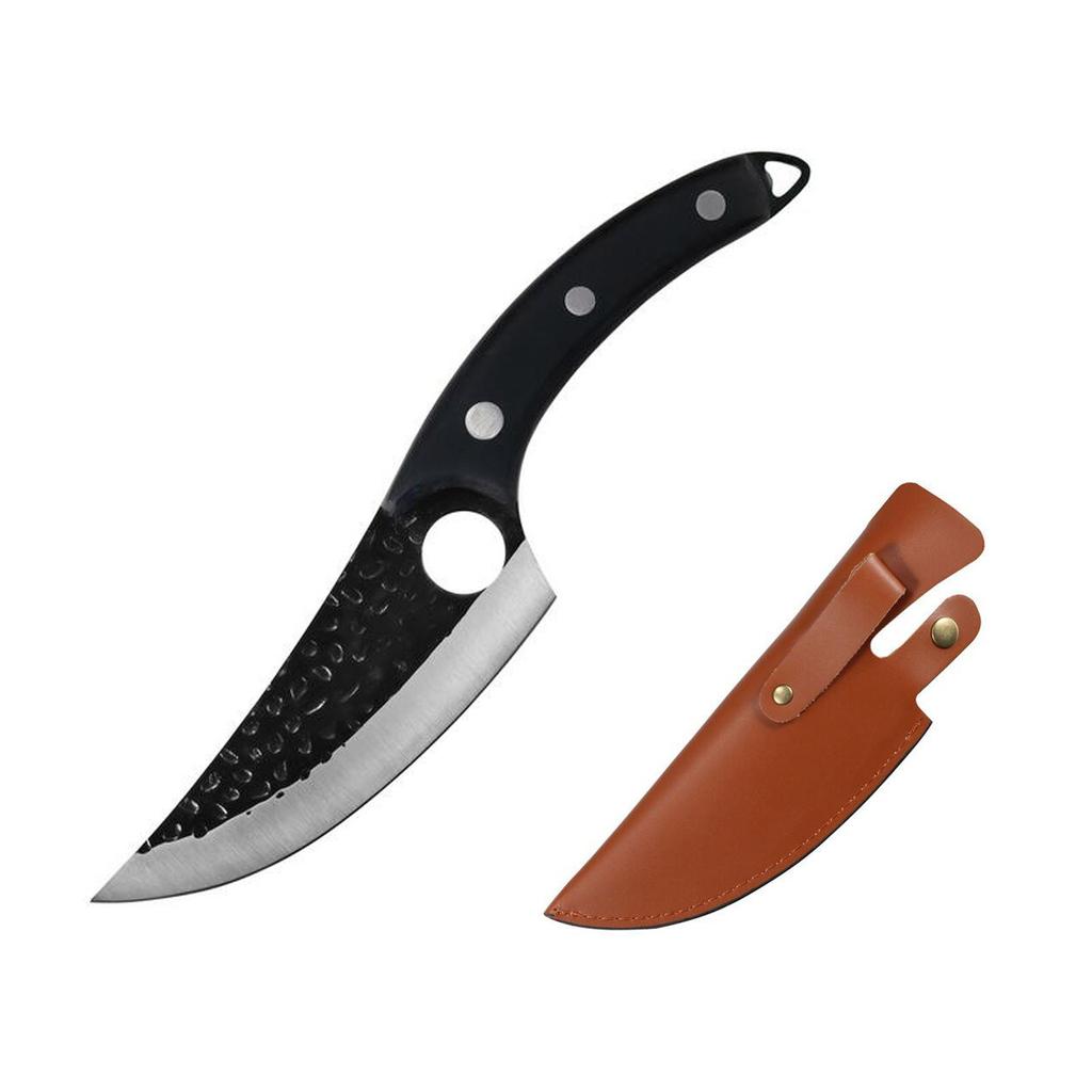 Handmade Stainless Steel Kitchen Chef Boning Knife Fishing Knife Meat Cleaver Cooking Cutter