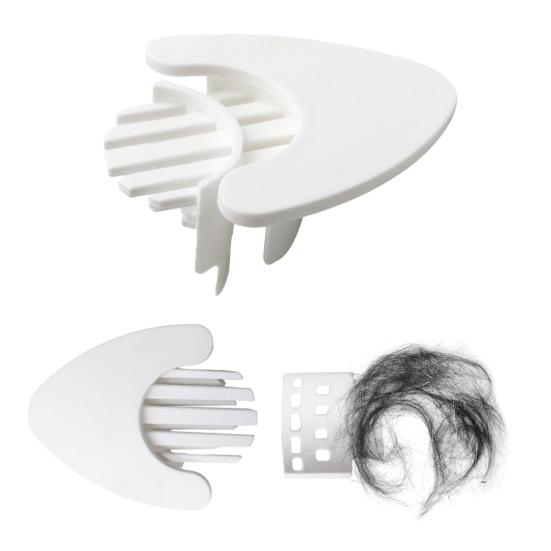 Уловитель волос в сливном отверстии для пола, антизасоряющий, быстрый слив, многоразовый, универсальный, для ванной комнаты, умывальник, ванна, автоматическое устройство для очистки волос, фильтр-сетка