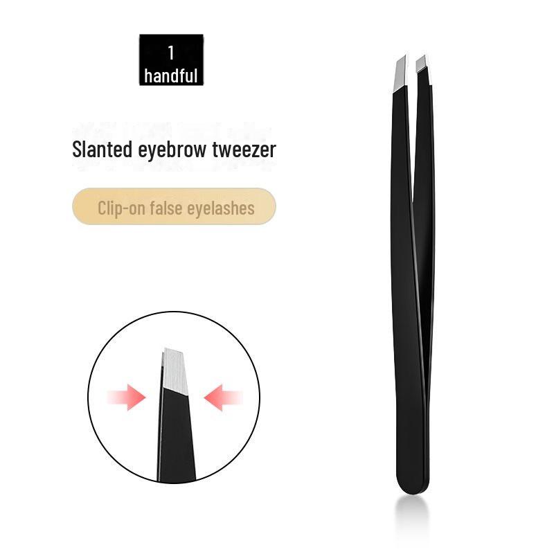 Набор инструментов для ухода за мужской одеждой: Щипцы для выщипывания бороды, косые зажимы для бровей, пинцеты из нержавеющей стали.