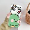 Clear Case For Samsung Galaxy A52 A12 A51 A32 A21s A71 A32 A22 50 A70 A31 A72 5G Phone Cover Dinosaur Cartoon