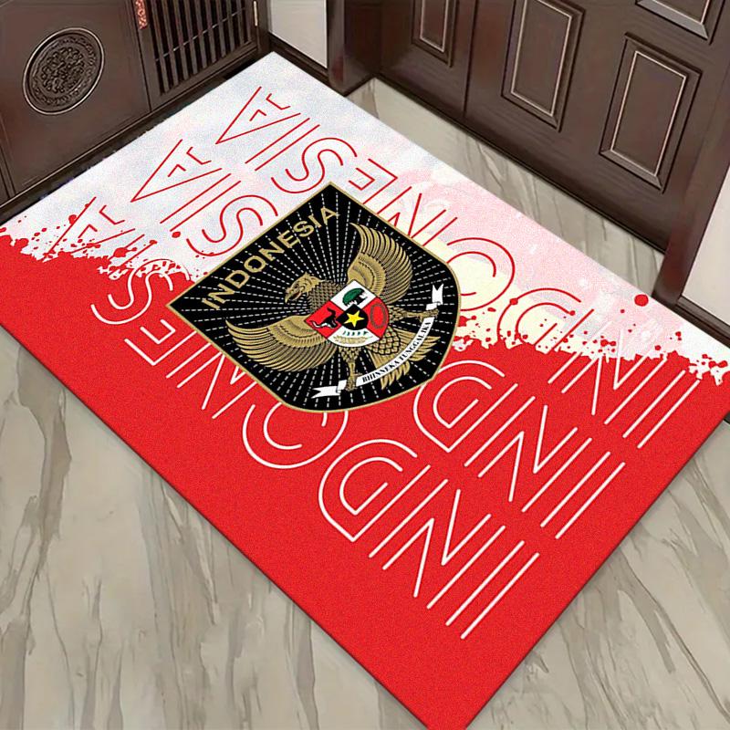 Timnas Indonesia Carpet Rug for Living Room Bedroom Home Sofa Decoration,Kids play Non-slip Floor Mat