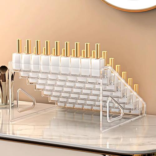 3/5/7 ярусов инструментов для дизайна ногтей Прозрачная косметическая витрина Многофункциональная многоуровневая подставка для лака для ногтей