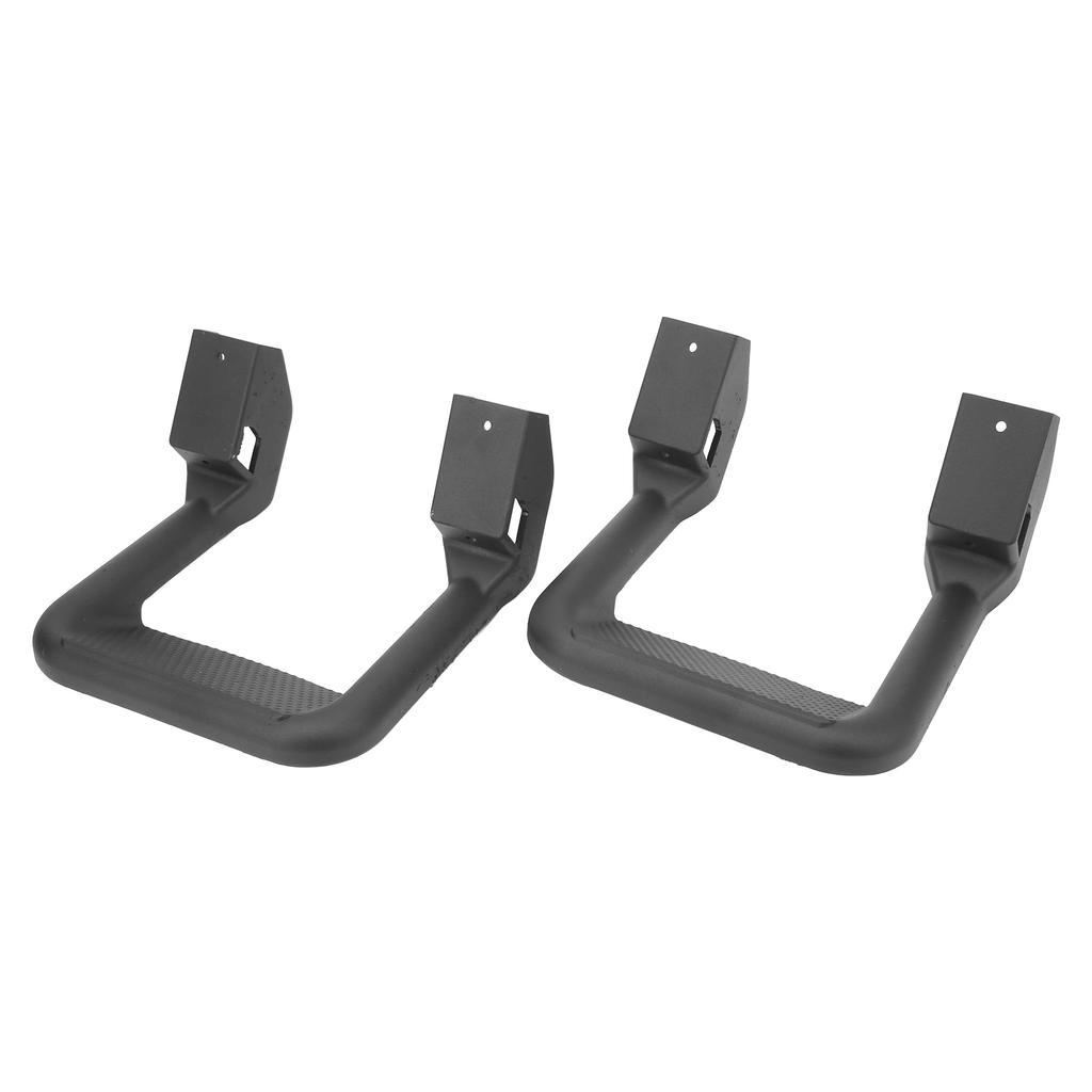 Комплект боковых подножек для грузовика, черное порошковое покрытие, литой алюминий, прочная противоскользящая накладка, универсальная посадка, замена для Chevy