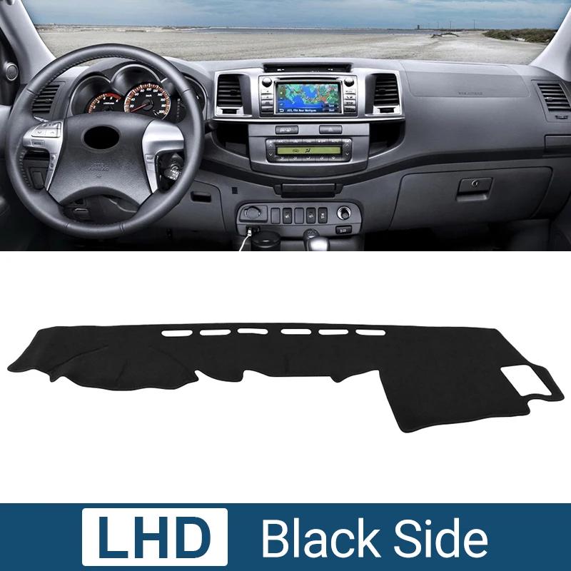 Автомобиль Для Toyota Fortuner SW4 Hilux VIGO SR5 SR AN50 AN60 2005 - 2014 Покрытие-коврик на панель приборов Козырек от солнца Коврик-защита 2013 2012