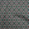 Cotton Poplin Dusty Teal Green Fabric Asian Ikat Fabric For Sewing Printed Craft Fabric By The Yard 42 Inch