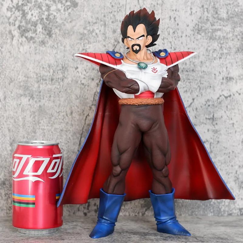 29,5 см Фигурка Аниме Dragon Ball Король Веджета Веджета Плащ Подставка Фигурки Действия Модель Игрушки Кукла Коллекция Декор Комнаты Подарки