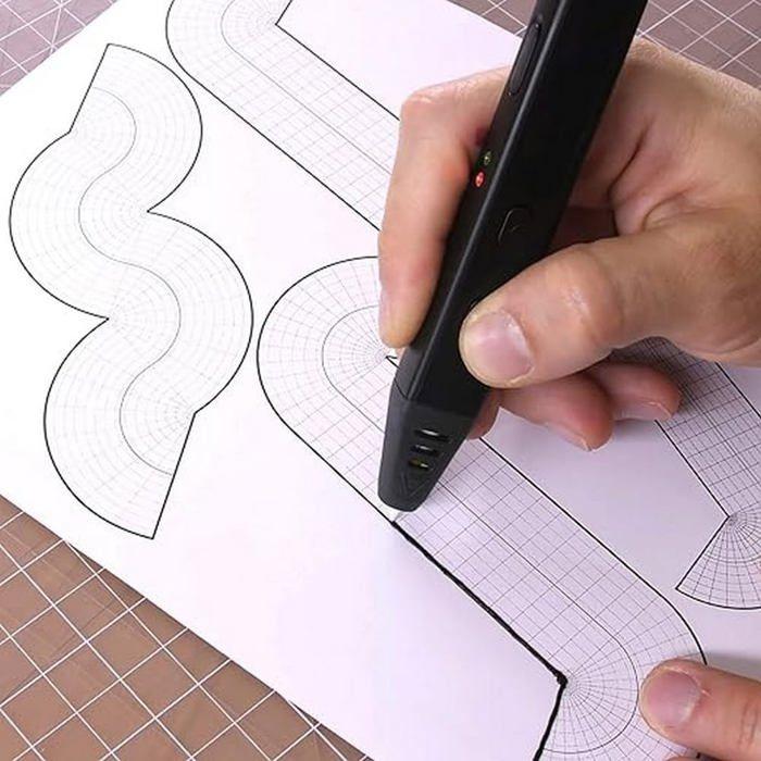 Stylo d'impression 3D - MYNT3D - MP030-BK - Contrôle de débit - Buse étanche - Ergonomique