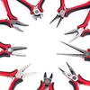 Безопасные плоскогубцы ручной работы для изготовления ювелирных изделий, красные противоскользящие инструменты и оборудование, наборы для DIY, инструменты из углеродистой стали