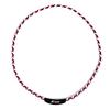 303 Tuning Navy X White X Large Lightweight Silicone Necklace [Axef] Band, Red, (51cm),
