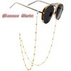 Reading Glasses Chain for Women Metal Sunglasses Cords Beaded Eyeglass Lanyard Hold Straps Men Eyewe