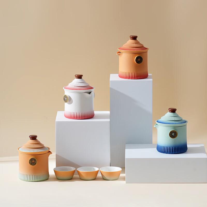 Forbidden City Cultural Creative Travel Tea Set