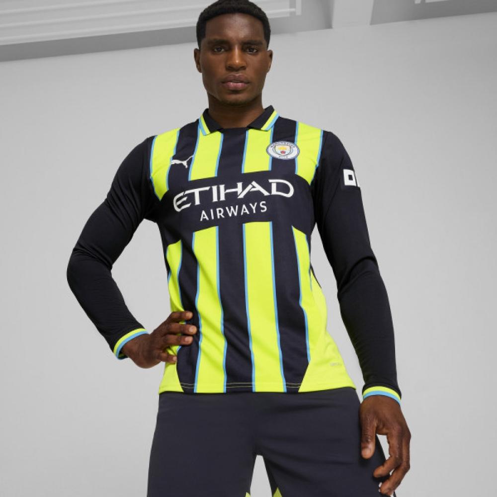 Puma Mcfc Away Long Sleeve Replica Jersey