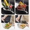 Multi-functional Drain Basket with Handle Large Capacity Food Grade BPA Free Kitchen Sink Colander Food Drainer Fruit Rinser
