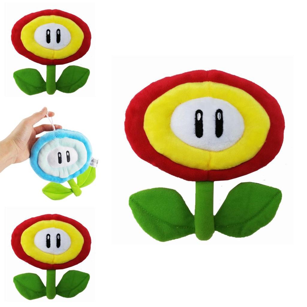 Плюшевая игрушка Super Mario Brothers Огненный Цветок, Украшенная Мягким Дизайном Подсолнуха Для Комфорта