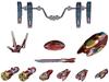 Marvel Studios The Infinity Saga DLX Iron Man Mark 50 Accessory Pack 112 Scale ABS&PVC&POM Painted Weapon Set
