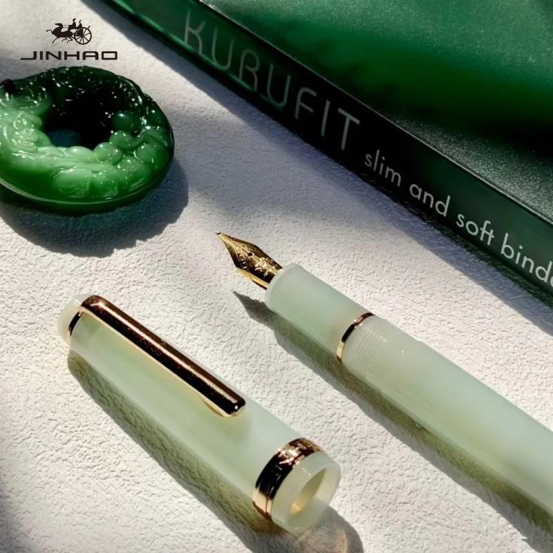 Ограниченная серия «Цветы» 2026 года!!! JINHAO 82 Перьевая ручка EF/F/M Макаронный цвет Каллиграфическая ручка Школьные Офисные Принадлежности Канцелярские товары