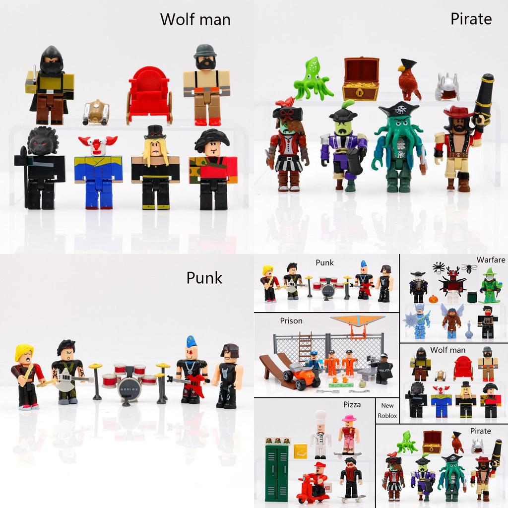 Детальные мини-фигурки персонажей игр Roblox для увлеченных детей-коллекционеров