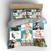 Colorful Pop Art Style Portraits Bedding Duvet Cover Set Duvet Cover Pillowcases  (1*Duvet Cover 2*Pillowcases, without duvet insert)