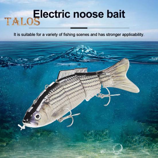 13,5 см/39,3 г/54 г электрическая многосочлененная рыболовная приманка с поплавком, перезаряжаемая через USB, светодиодная светящаяся приманка, роботизированная искусственная приманка, рыболовные принадлежности