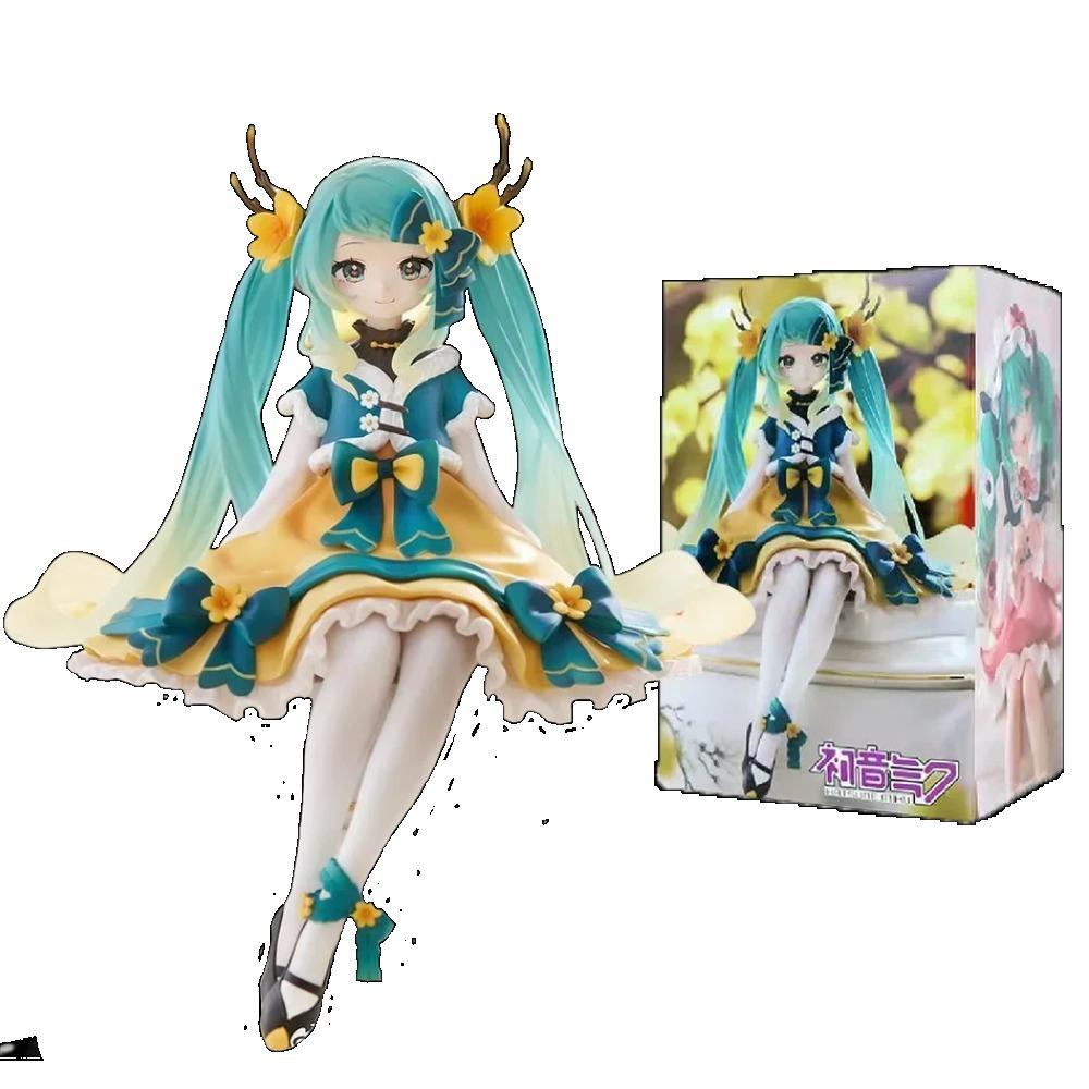 Аниме Фигурка Хатсуне Мику Игрушки Коллекция Цветочных Фей MIKU Кавайный Мультяшный ПВХ Фигурка Действия Модель Куклы Подарки на День Рождения Игрушки
