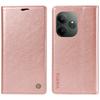For Realme GT 6 5G Case Card Slots Magnetic Closure Leather Phone Cover Litchi Texture