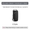 KXCG2 Leather Car Remote Key Case Cover For KIA KN Sportage R Stinger Sorento Ceed Cerato Forte Niro Soul Telluride GTLine Accessories