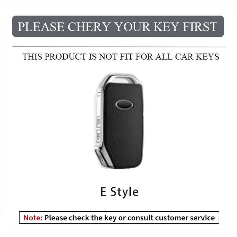 KXCG2 Leather Car Remote Key Case Cover For KIA KN Sportage R Stinger Sorento Ceed Cerato Forte Niro Soul Telluride GTLine Accessories