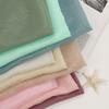 Skin-friendly Organza Fabric Per Meter for Clothes Skirts Dresses DIY Sewing Summer Translucent Soft Cloth Needlework Thin Plain