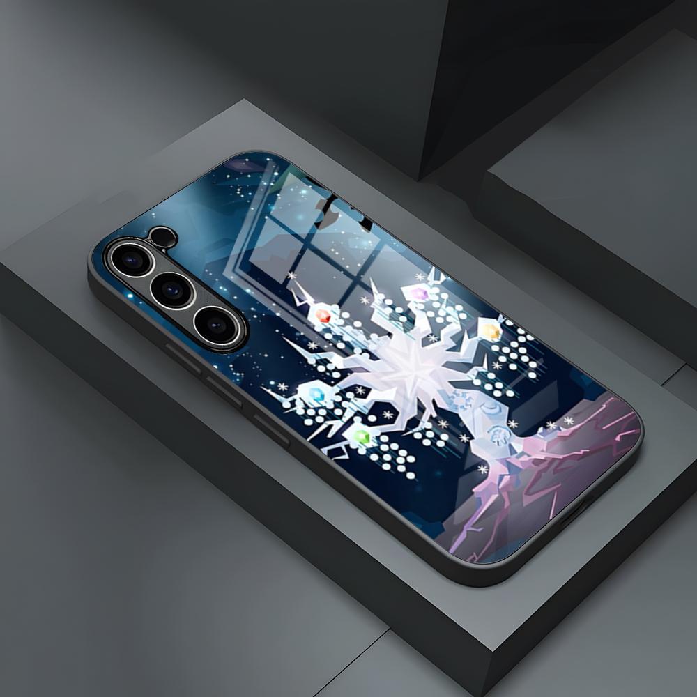 Мой мультяшный чехол для телефона Маленькие Понни для S25 Ultra Samsung S26 S23 S24 Fe S22 S20 S21 Plus A54 A34 A53 A16 Стеклянная крышка