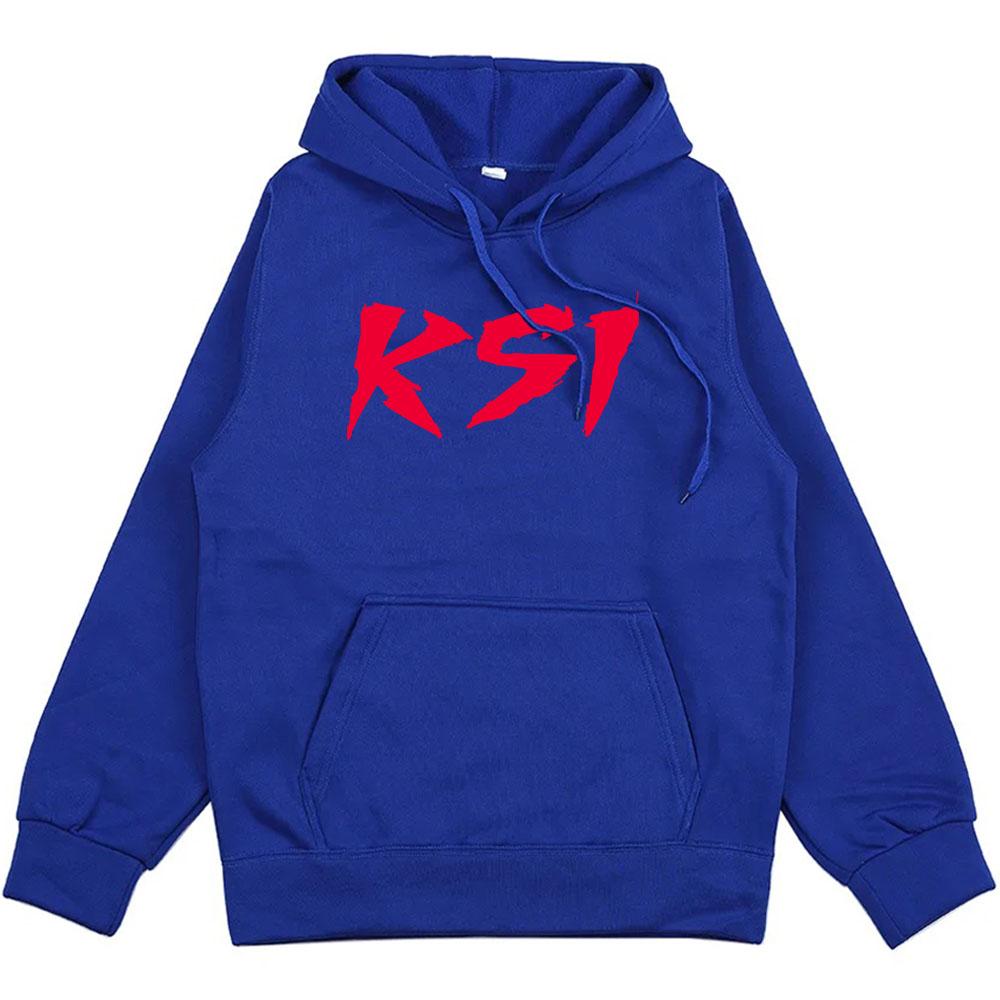 Толстовки с капюшоном в стиле хип-хоп и рэпера KSI Heavy Mental Fashion Unisex Graphic Clothing Winter Fleece Hooded Pullover Casual Men Hoody