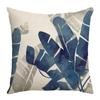 Plant Pillow, Banana Leaf Print, Car Pillow, Bedside Cushion, Linen Pillow Case