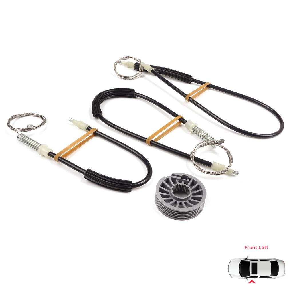 BWR5552 Комплект для ремонта стеклоподъемника левой двери для Mitsubishi Colt CZC Cabriolet RG 2006-2009 98031403