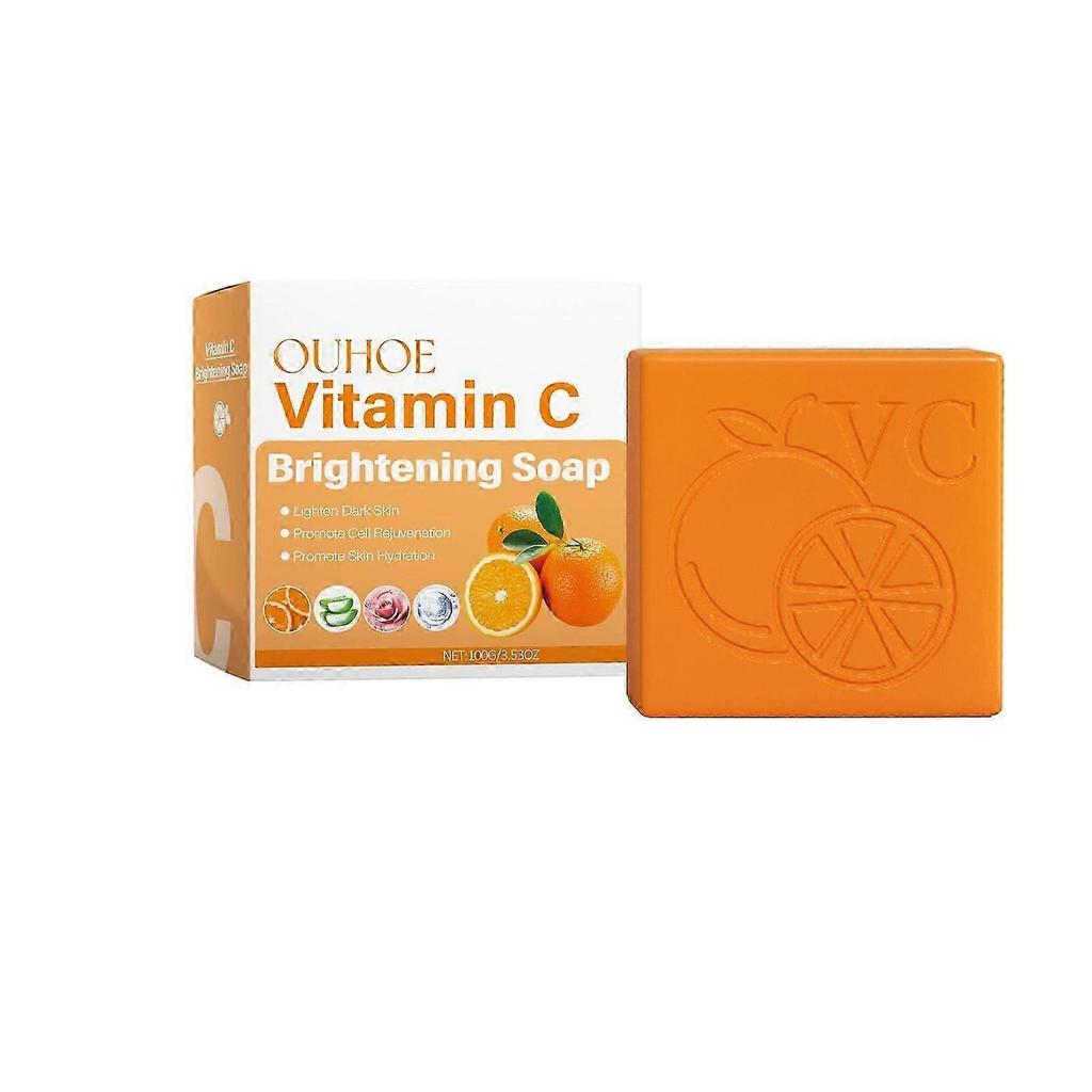 Vitamin C Body Cleansing Soap - Deep Moisturizing, Brightening, and Anti-Aging for Radiant, Youthful Skin - 100g